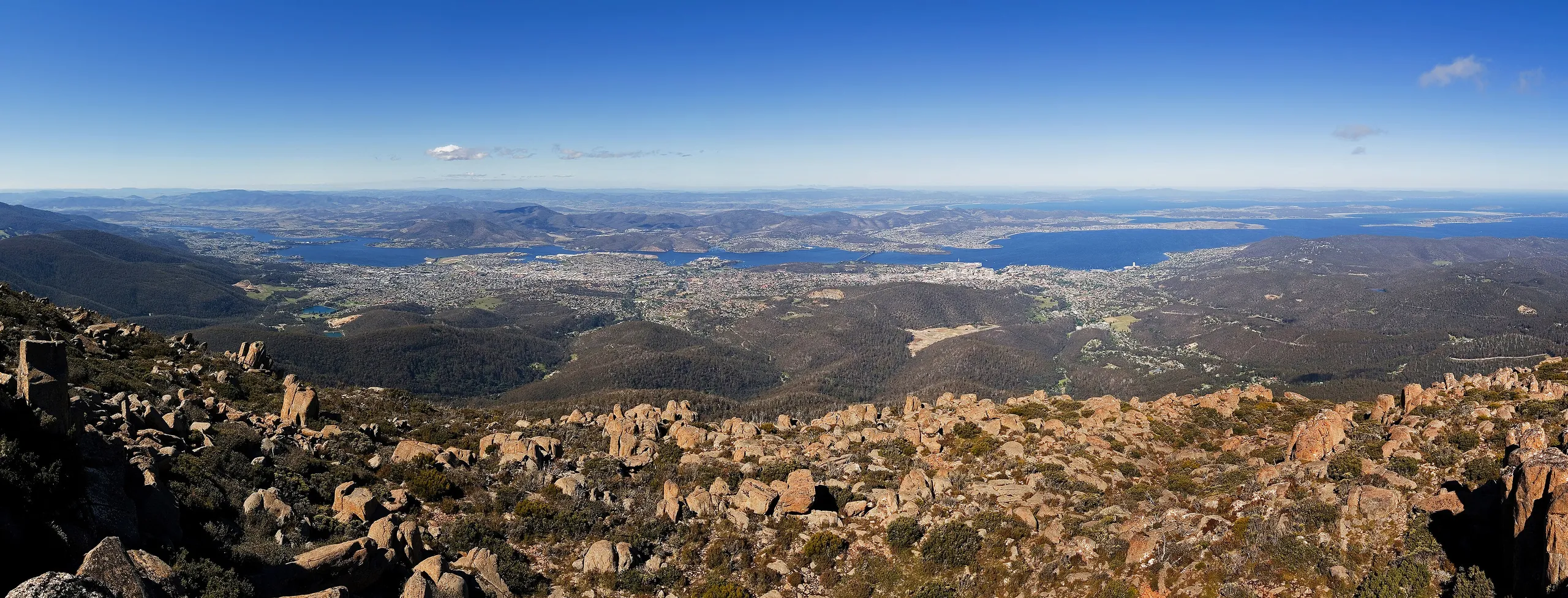 Hobart skyline, Tasmania